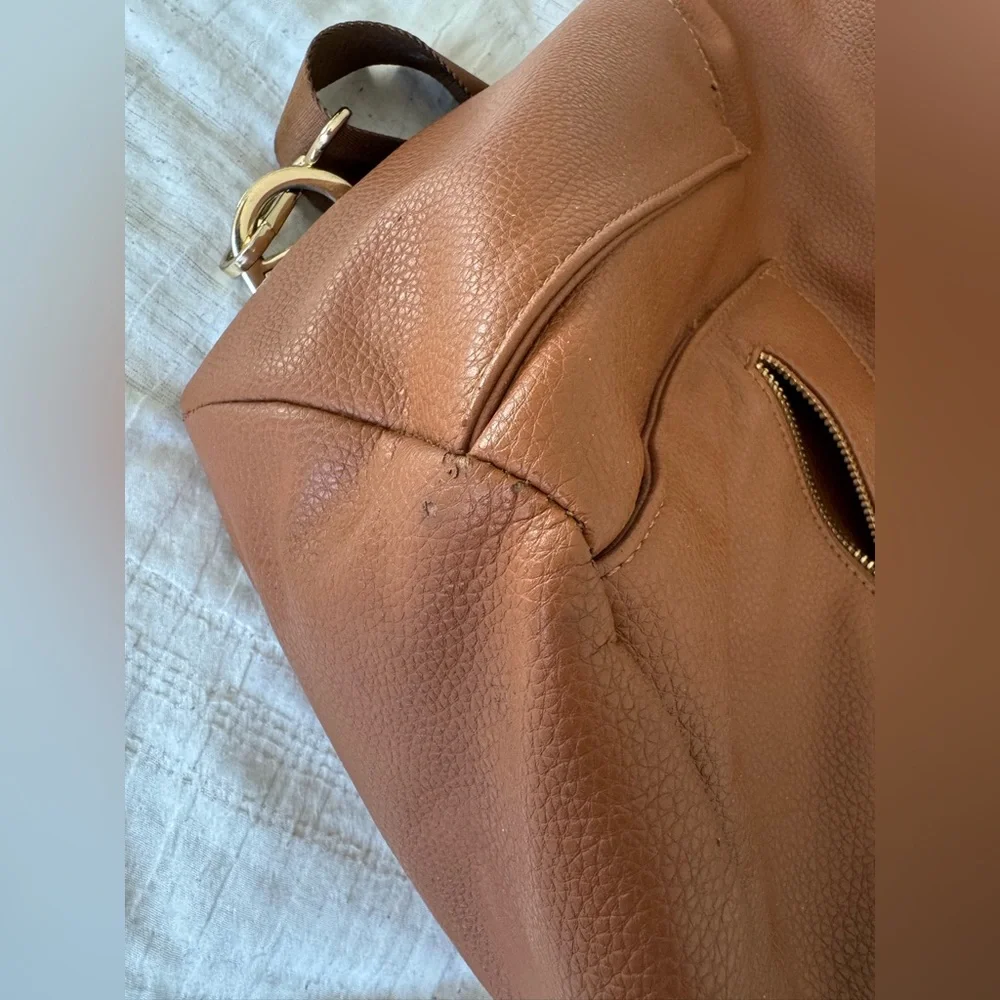 Fawn Design Tan Backpack Diaper Bag